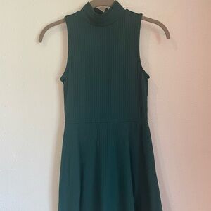 Women’s Ribbed Sleeveless Fit & Flare Dress Size XS